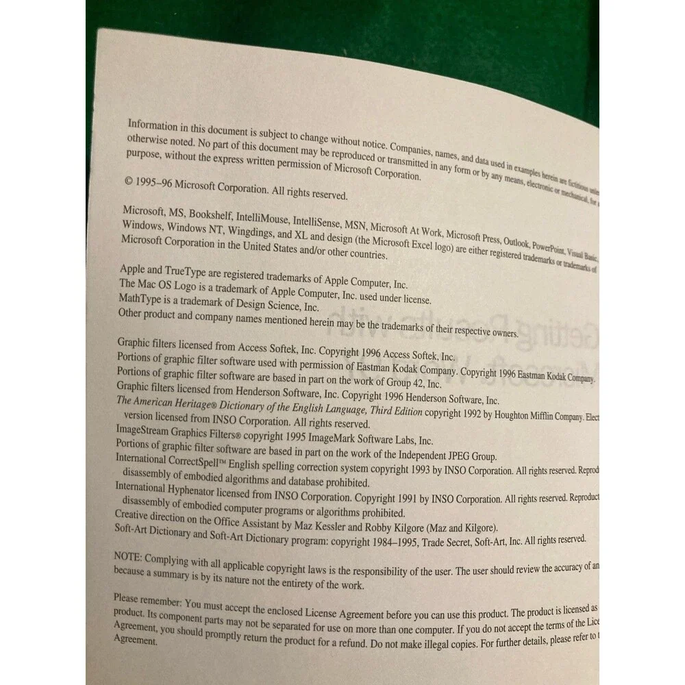 Getting Results with Microsoft Word 97 Windows 1995-96 Manual